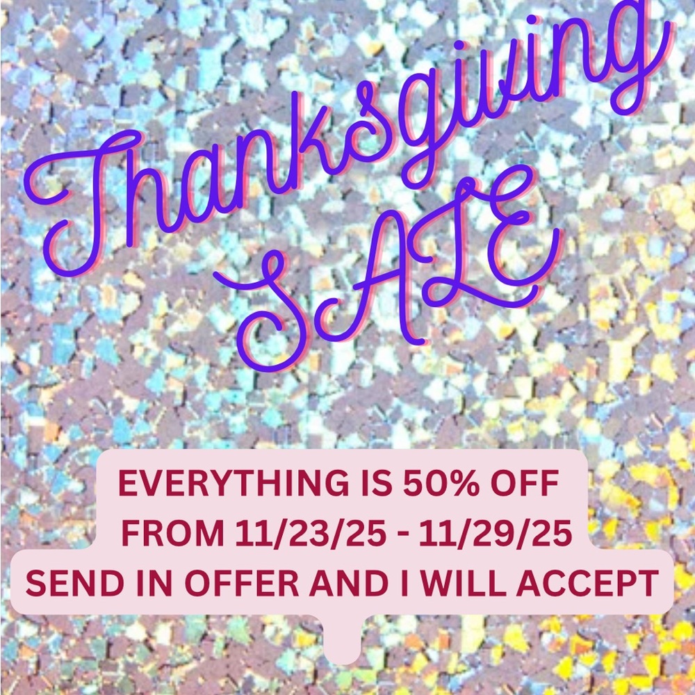 Thanksgiving Sale Announcement